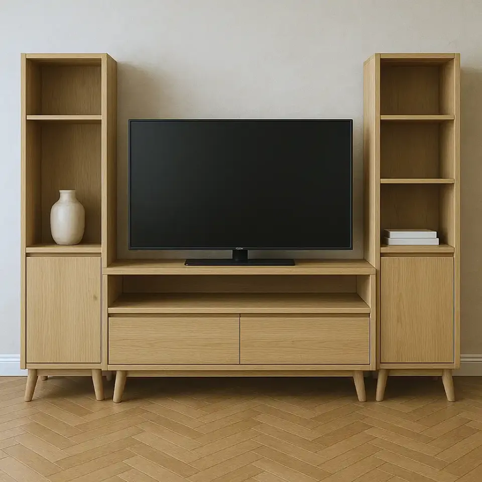 Modern TV Ünitelerinde MDF Kullanımı